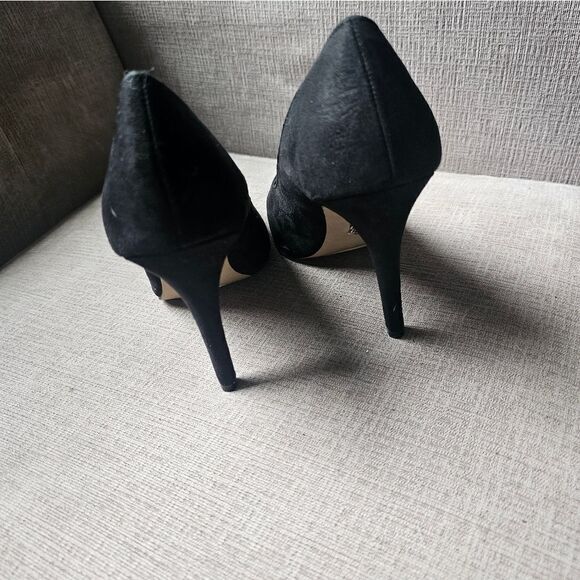 Rock & Republic black suede heels sz 7.5 - Picture 5 of 7